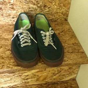 Green Authentic Style Vans